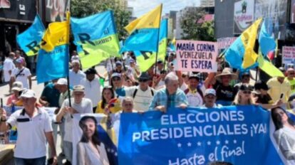 Habitantes de Barquisimeto marcharon contra los apagones