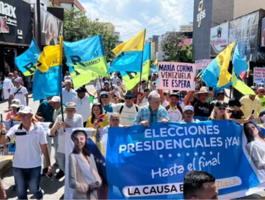 Habitantes de Barquisimeto marcharon contra los apagones