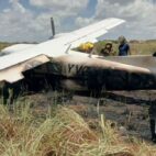 Avioneta se estrella en el aeropuerto de Ciudad Bolívar