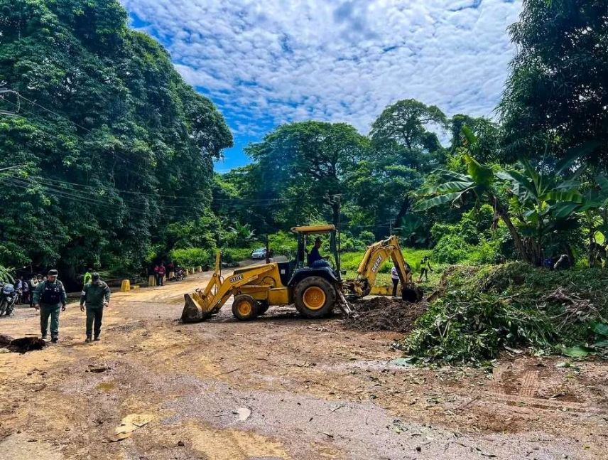 Atienden afectaciones por lluvias en Ocumare del Tuy