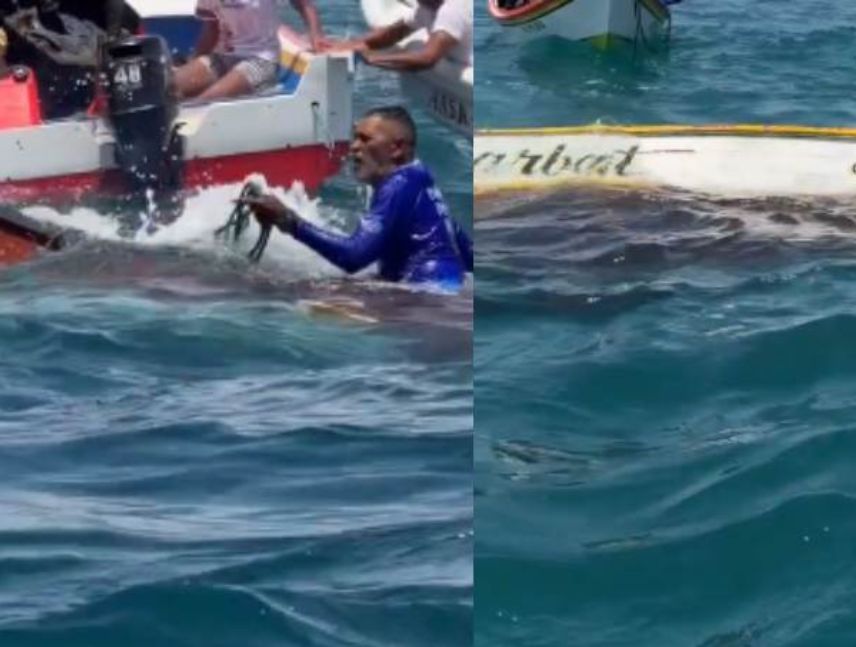 Peñero se hundió durante barloventeo de la Virgen del Valle