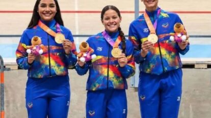 Ciclismo venezolano triplicó podio