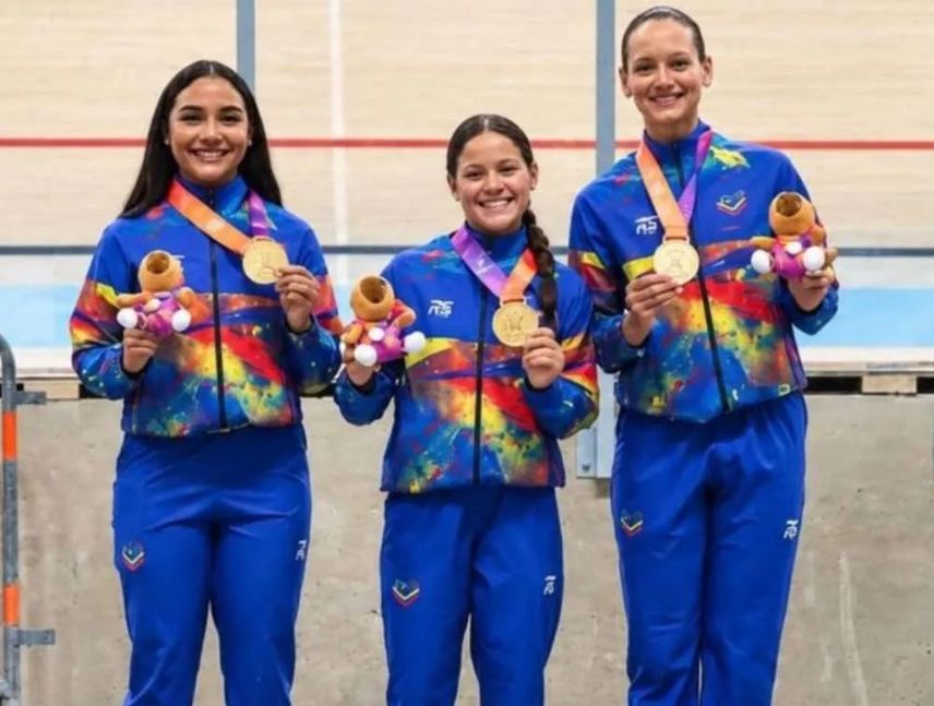 Ciclismo venezolano triplicó podio