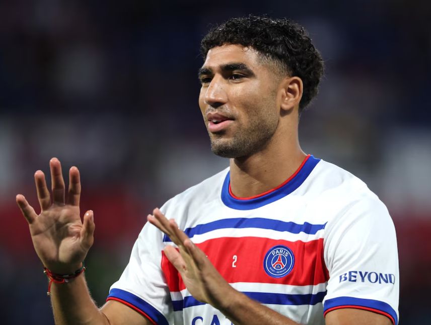 Achraf Hakimi irá a juicio en Francia acusado de violación