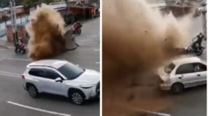 Explotó nuevamente tubería matriz en Táchira