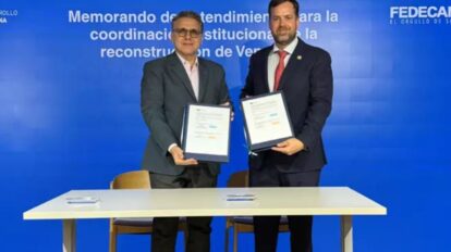 CAF y Fedecámaras firman acuerdo para reconstrucción tras sismos