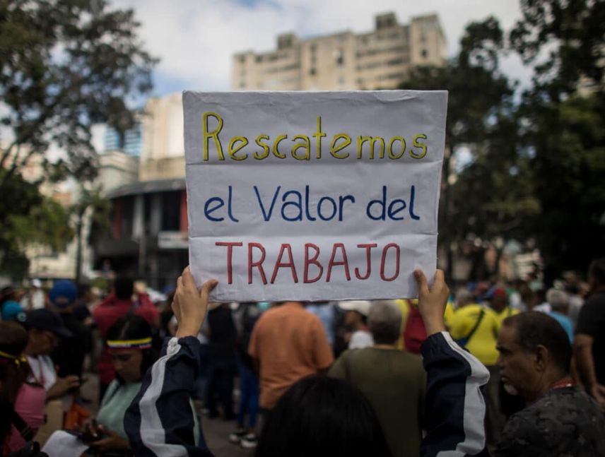Marcharán este jueves hacia el Ministerio del Trabajo en Caracas