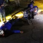 Motorizado grave tras accidente en Los Olivos