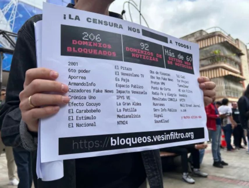 ONG reporta que han sido desbloqueados 84 portales