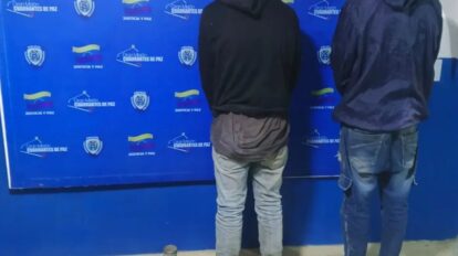 PNB detiene a dos hombres por hurto de material en CVG Refractarios