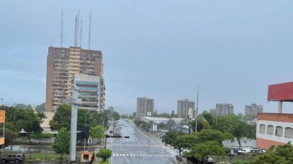 Precipitaciones en Bolívar para este domingo