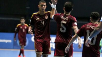 Venezuela empata en el inicio del Suramericano Sub-20 de FutSal