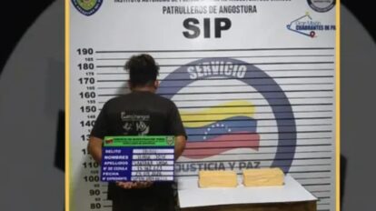 Capturado tras robar en un local del mercado de Ciudad Bolívar
