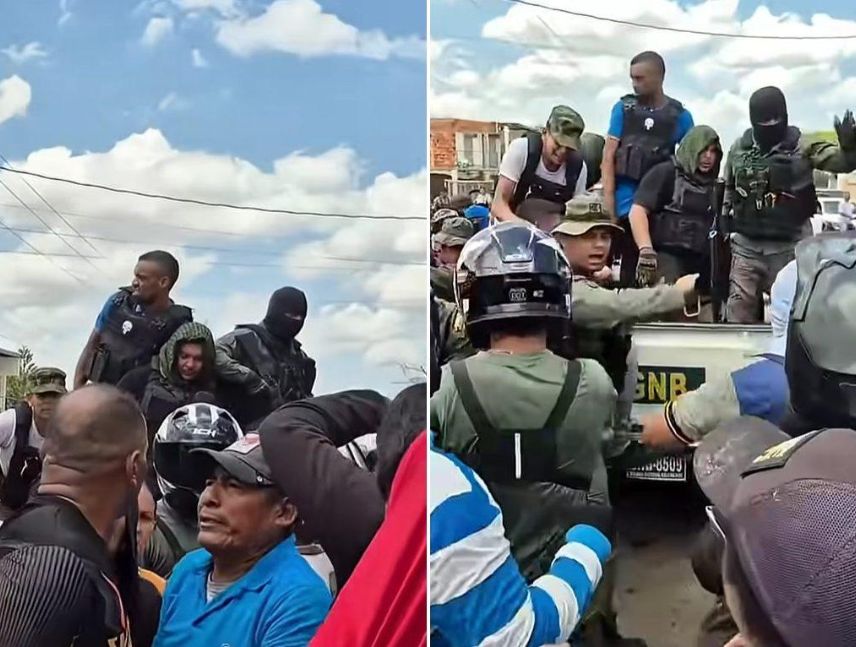 Comunidad quema unidad de la GNB por presunta extorsión