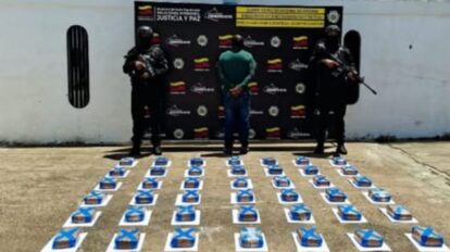 Incautan más de 52 kilos de marihuana en Lara y Delta Amacuro
