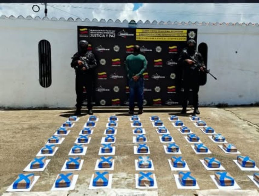 Incautan más de 52 kilos de marihuana en Lara y Delta Amacuro