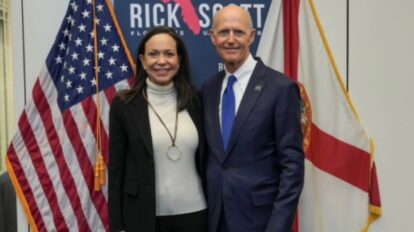 Rick Scott asegura que MCM está dispuesta a reunirse con Delcy Rodríguez