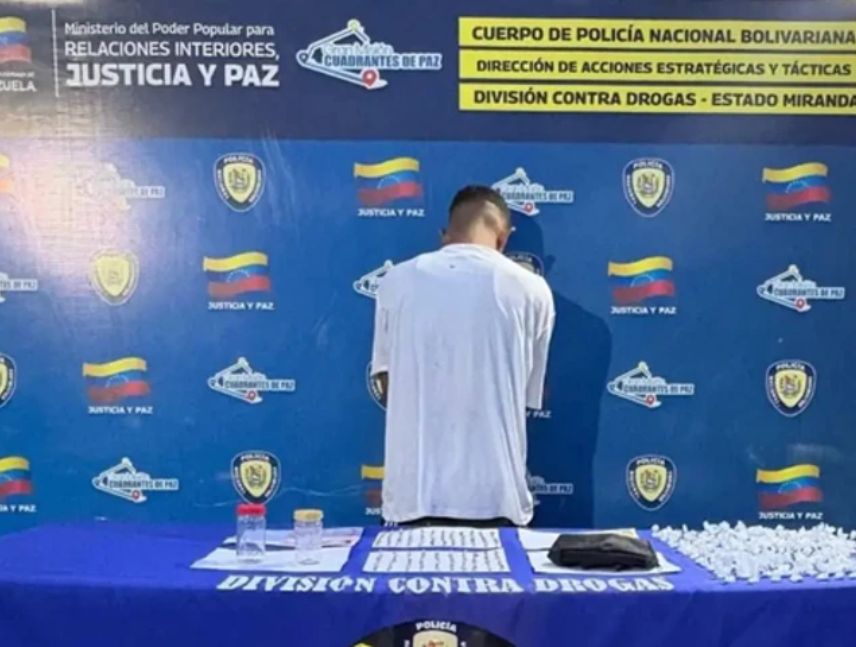 Detenido en Miranda por microtráfico de drogas