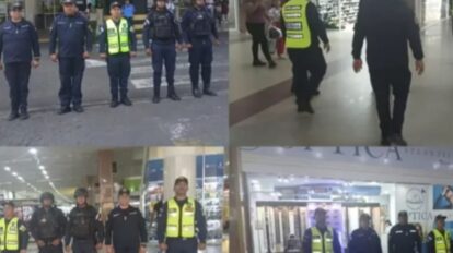 Realizan despliegue de seguridad en el C.C. Alta Vista I y II