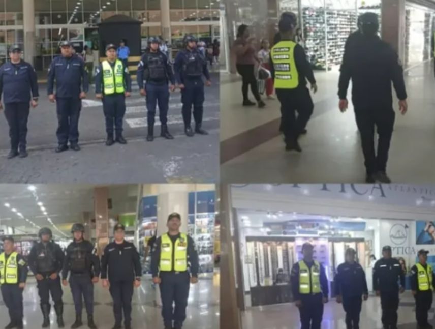 Realizan despliegue de seguridad en el C.C. Alta Vista I y II