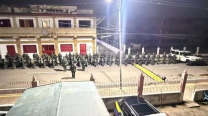 Despliegan operativo de seguridad nocturna en San Félix