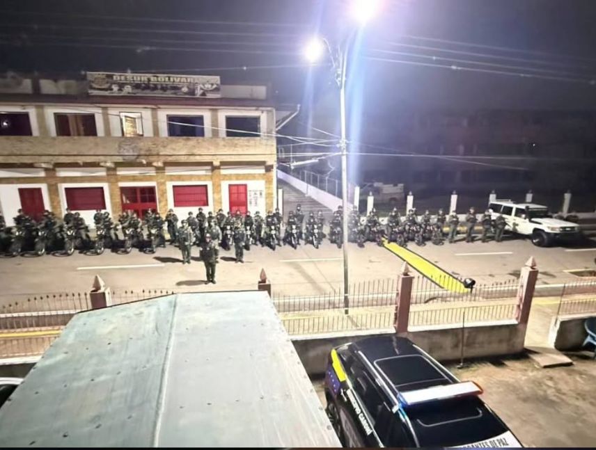 Despliegan operativo de seguridad nocturna en San Félix