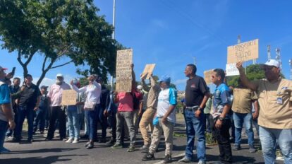 Trabajadores protestan ante falta de respuestas de la CVG