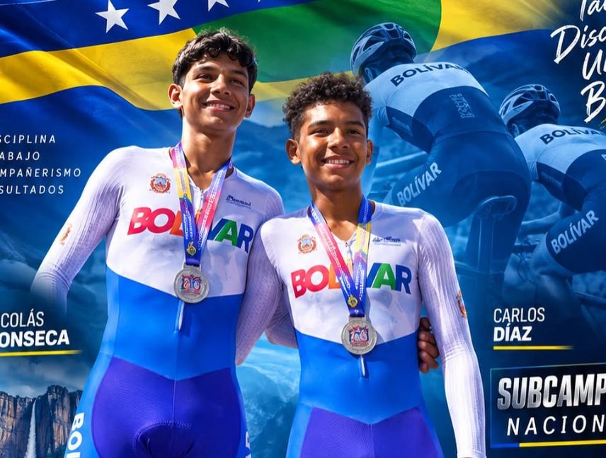 Bolívar logra el subcampeonato nacional de ciclismo