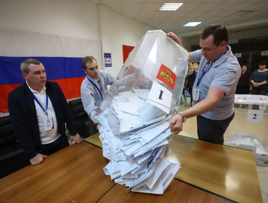 El partido de Putin logra un récord de escaños en Rusia