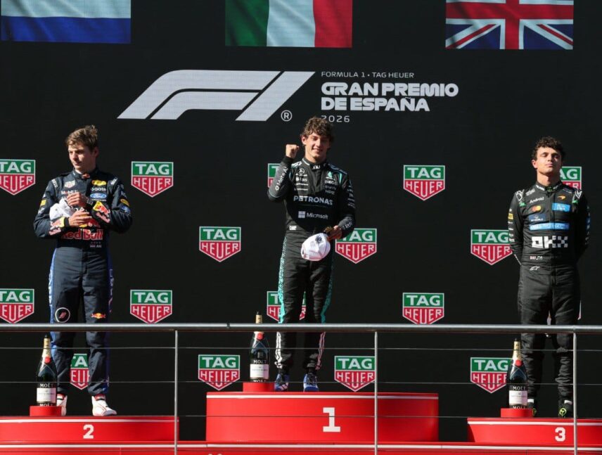 Kimi Antonelli conquista el GP de España