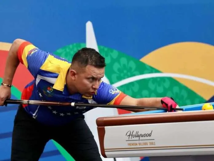 William Villanueva bronce en billar
