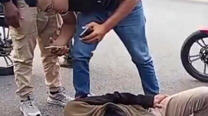 Accidente en la vía Colombia deja un herido