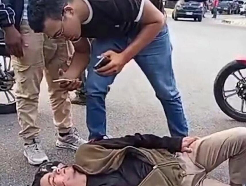 Accidente en la vía Colombia deja un herido