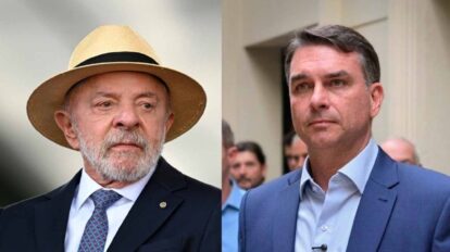 Lula da Silva y Flávio Bolsonaro miden sus fuerzas