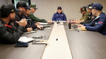 Diosdado Cabello evalúa estrategias con organimos de seguridad ciudadana