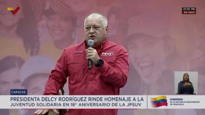Cabello a la JPsuv: “Les ha tocado duro pero han salido adelante”