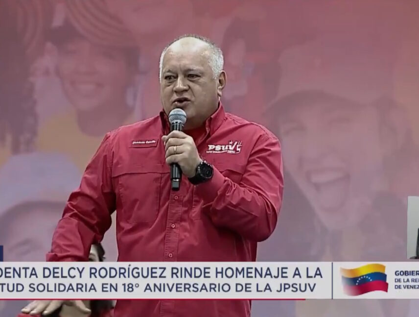 Cabello a la JPsuv: “Les ha tocado duro pero han salido adelante”