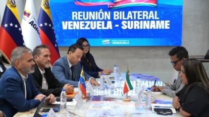 Venezuela y Suriname exploran intercambio comercial en sector agrícola