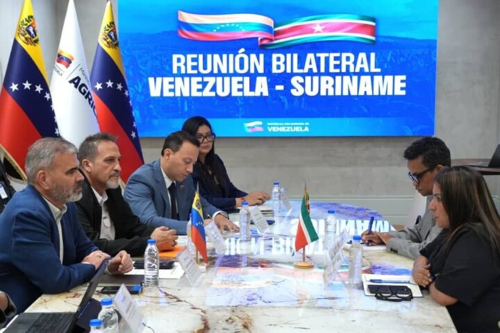 Venezuela y Suriname exploran intercambio comercial en sector agrícola