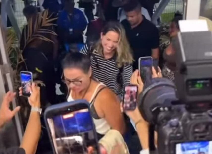 La dirigente opositora Claudia Macero regresó a Venezuela