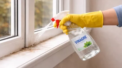 Beneficios de rociar vinagre blanco en las ventanas de tu casa