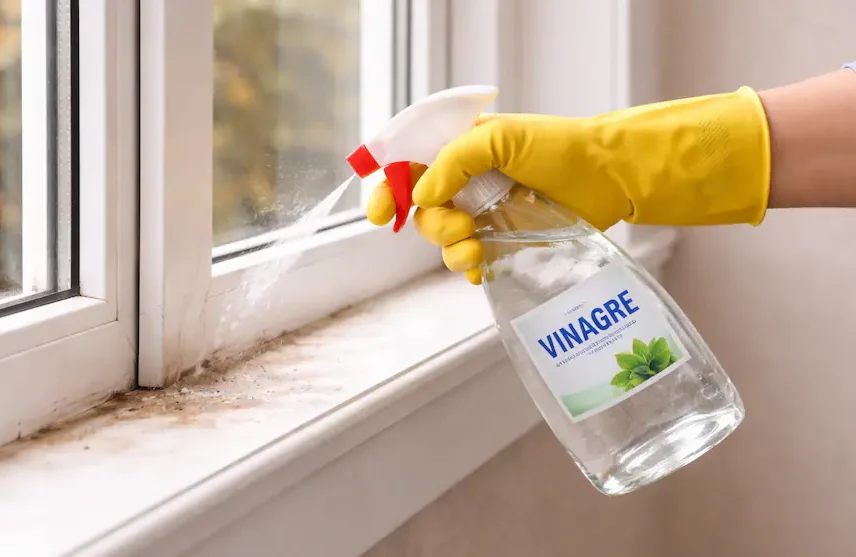 Beneficios de rociar vinagre blanco en las ventanas de tu casa