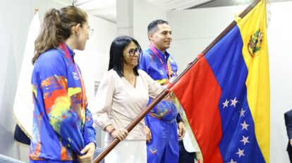 Entregan reconocimiento a delegación que participó en los Juegos Suramericanos 2026