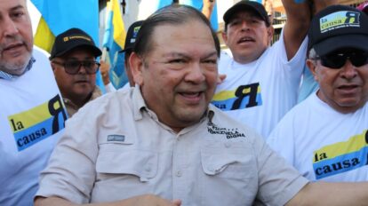 El dirigente marchó este jueves 22 de octubre.