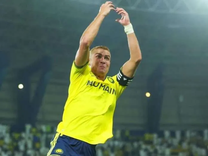El portugués guió la victoria del Al Nassr