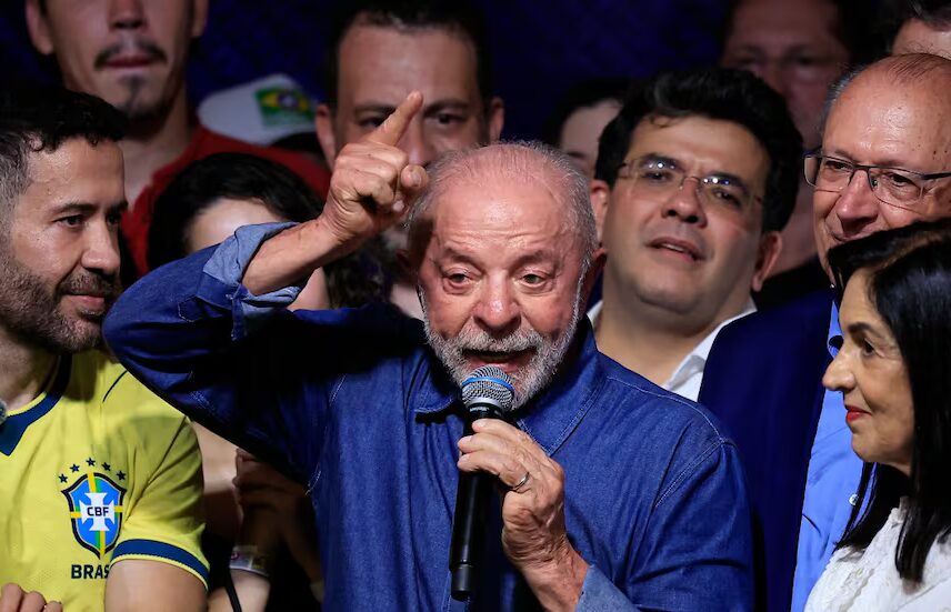 Primer discurso de Lula.