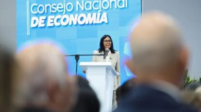Delcy Rodríguez ratificó que se trabaja en un plan para recuperar el SEN
