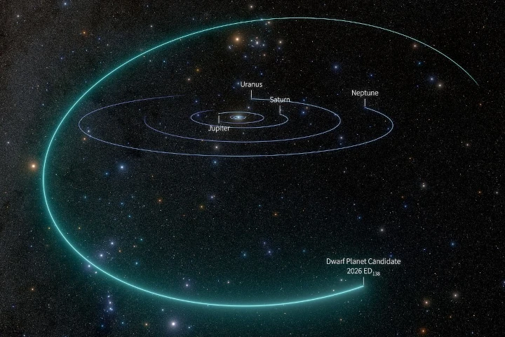 Descubren astro en el Sistema Solar que podría ser planeta enano inédito