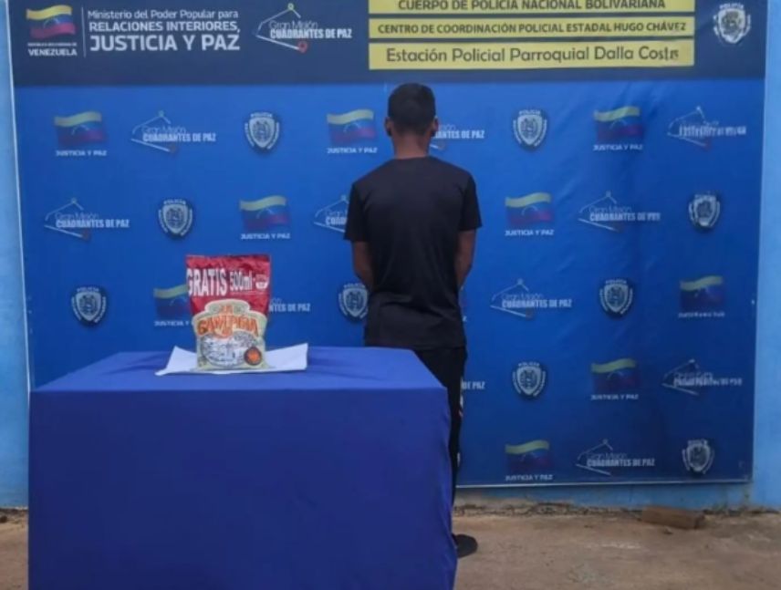 detenido por hurto en Dalla Costa