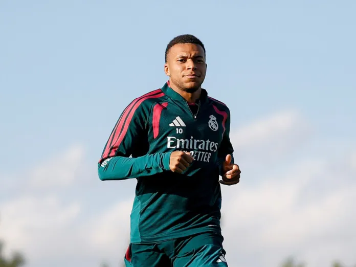 Mbappé reapareció en la ciudad deportiva del Real Madrid